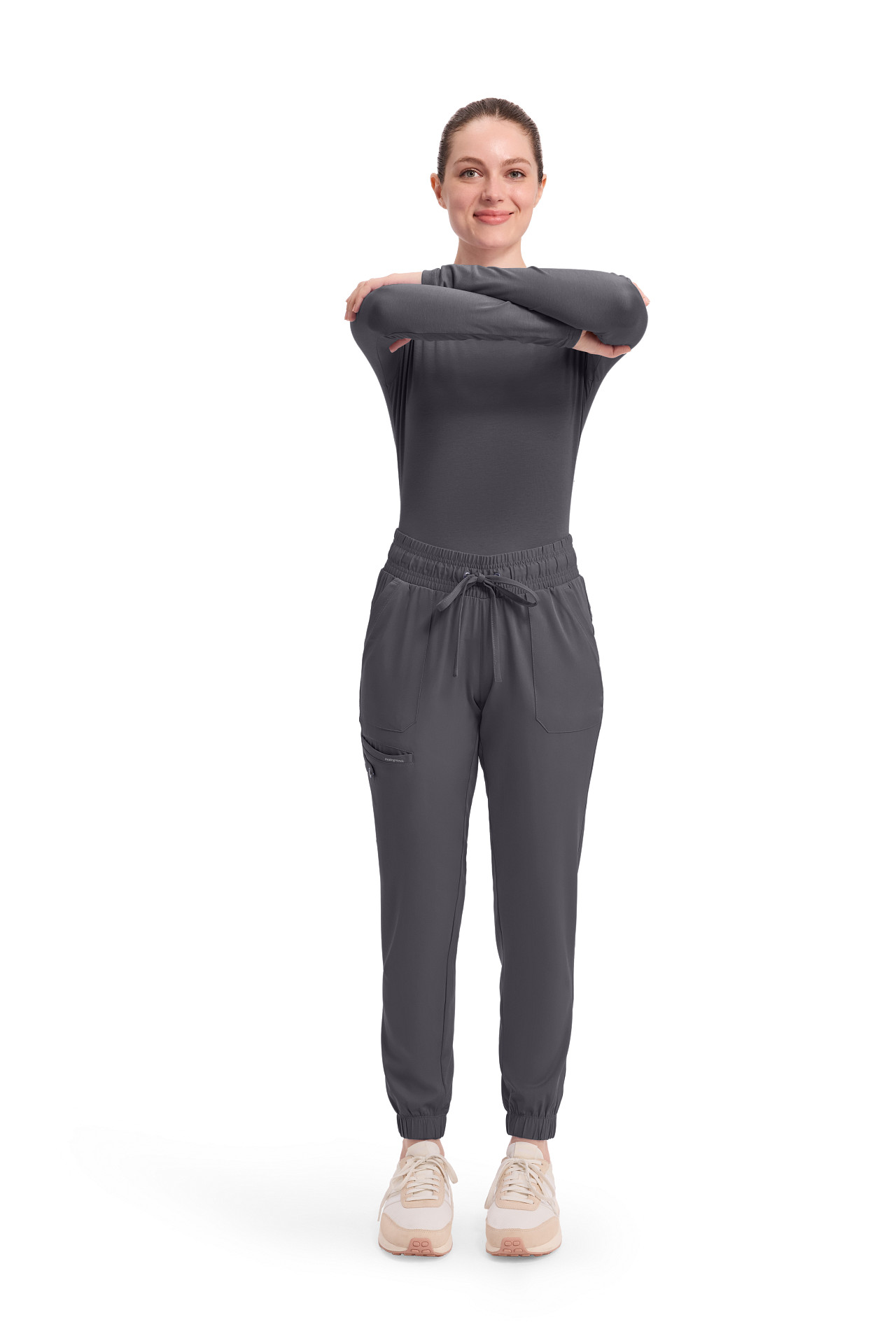 HHE9575PWL Ženske hla?e HHE9575 tamno sive vel. L