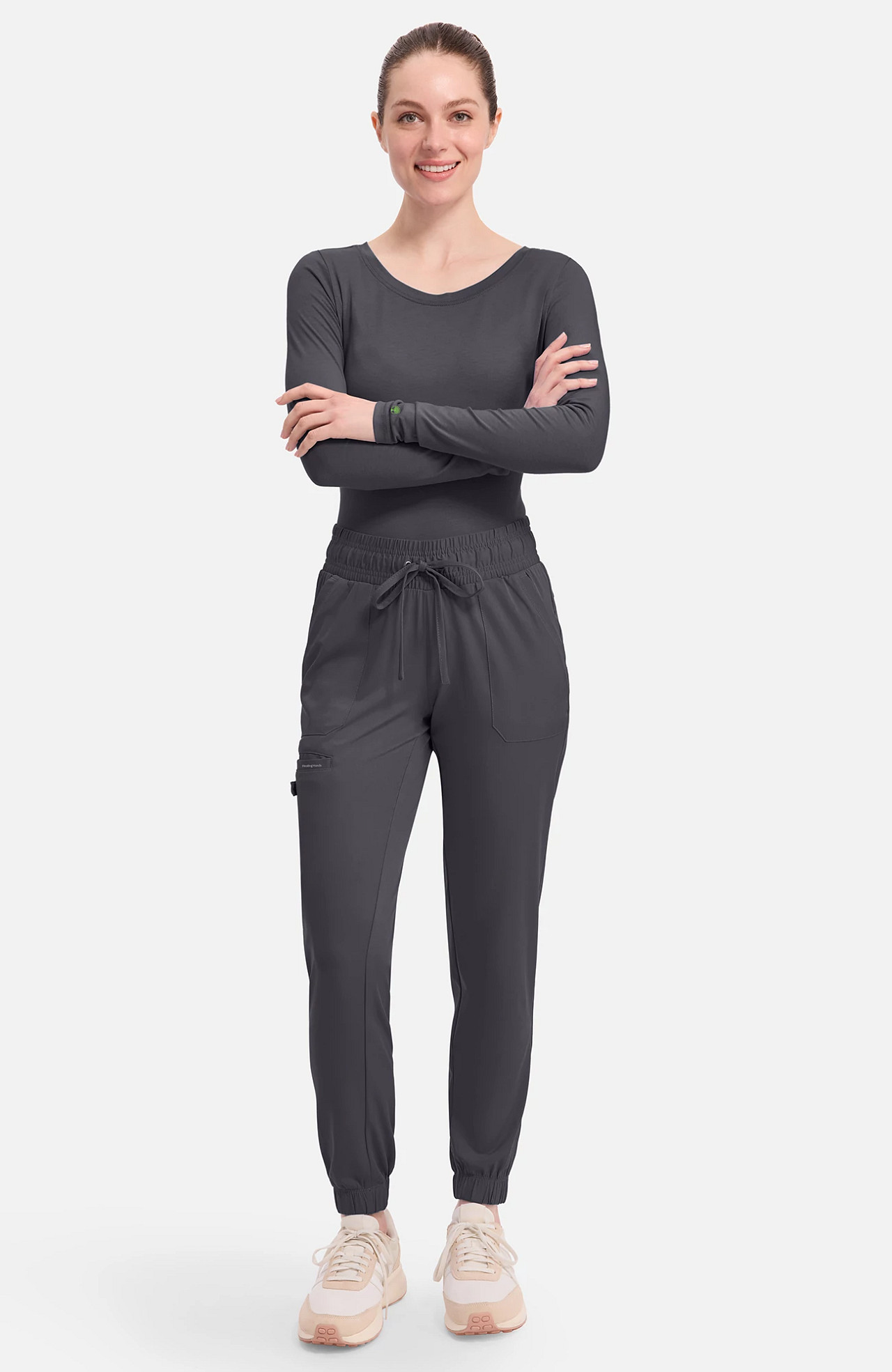 HHE9575PWL Ženske hla?e HHE9575 tamno sive vel. L