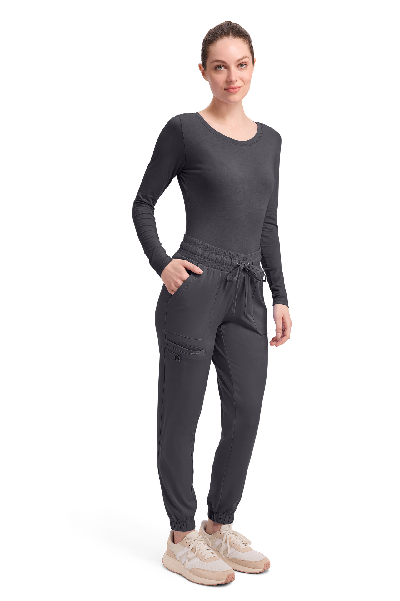 HHE9575PWL Ženske hla?e HHE9575 tamno sive vel. L