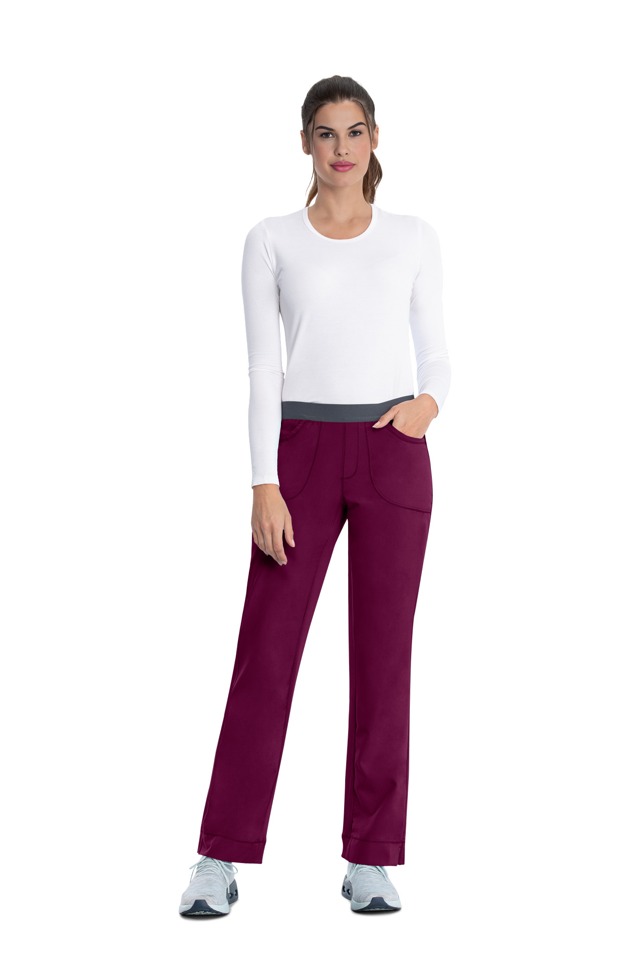 CKE1124AWIXXS Ženske hlače CKE1124A bordo vel. XXS