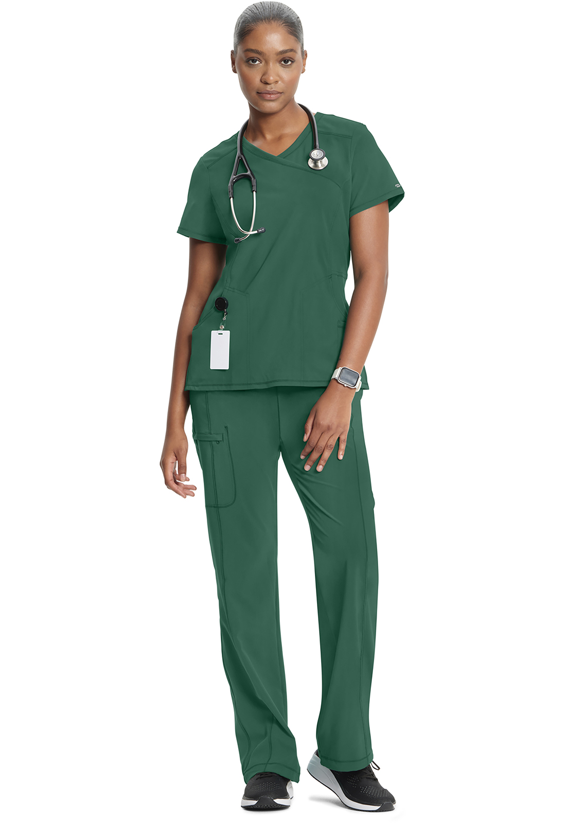 CKE2625AHGL Ženska bluza CKE2625A tamno zelena vel. L