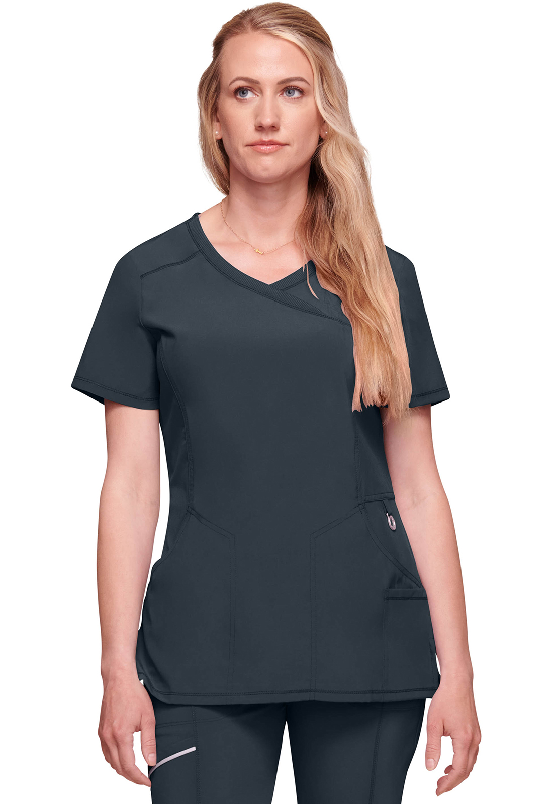 CKE2625APWL Ženska bluza CKE2625A tamno siva vel. L