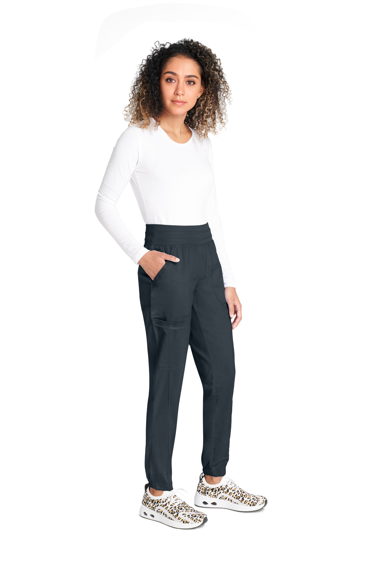 WWE011PWXXS Ženske hlače WWE011 tamno sive vel. XXS