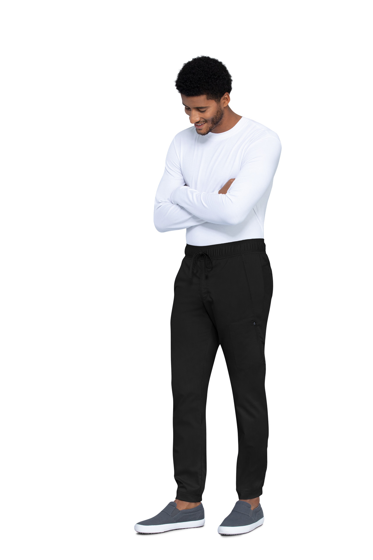 WWE012BKXXS Muške hlače WWE012 crne vel. XXS