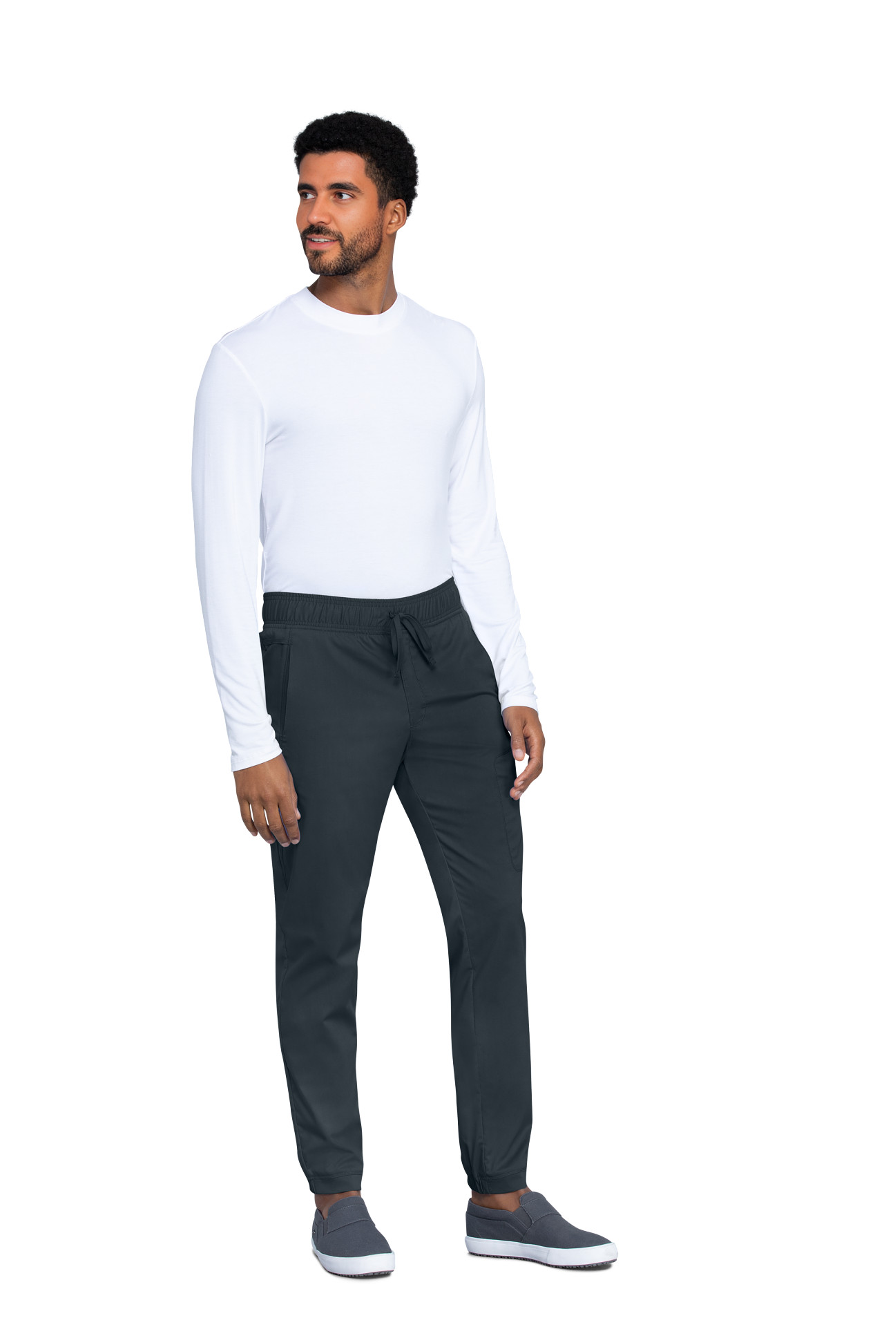 WWE012PWXXS Muške hlače WWE012 tamno sive vel. XXS