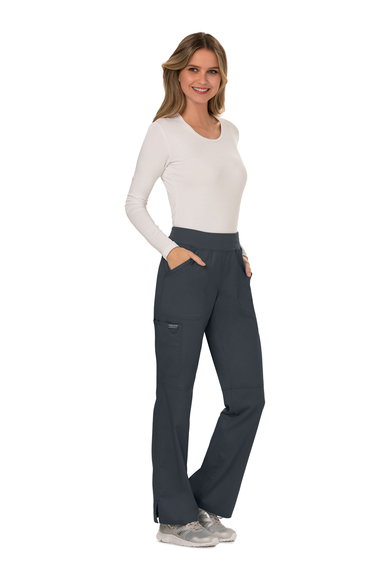 WWE110PWL Ženske hlače WWE110 tamno sive vel. L