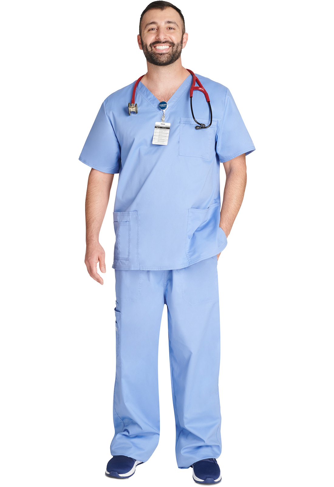 WWE4725CIL Muška bluza WWE4725 svijetlo plava vel. L