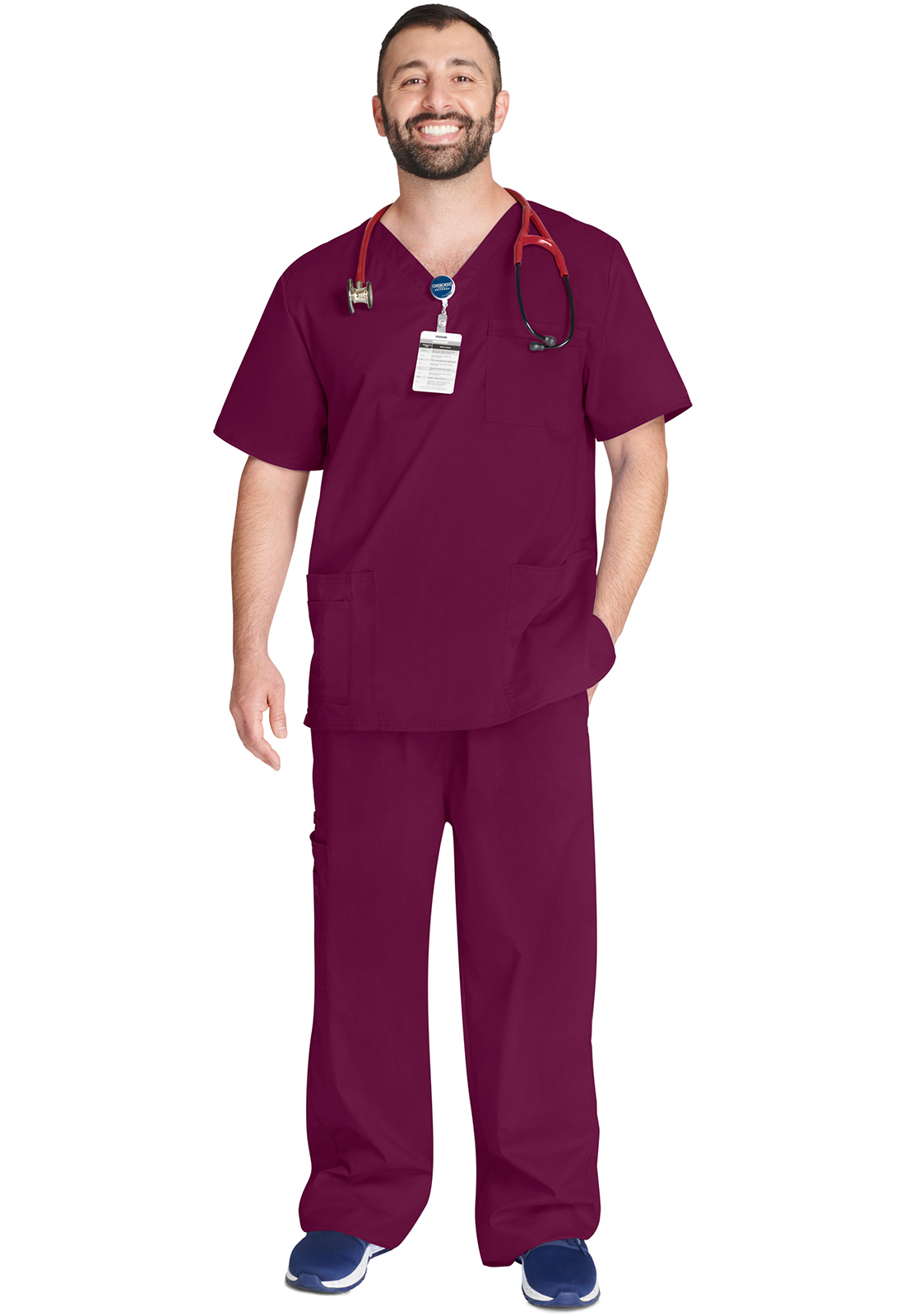 WWE4725WIXXS Muška bluza WWE4725 bordo vel. XXS