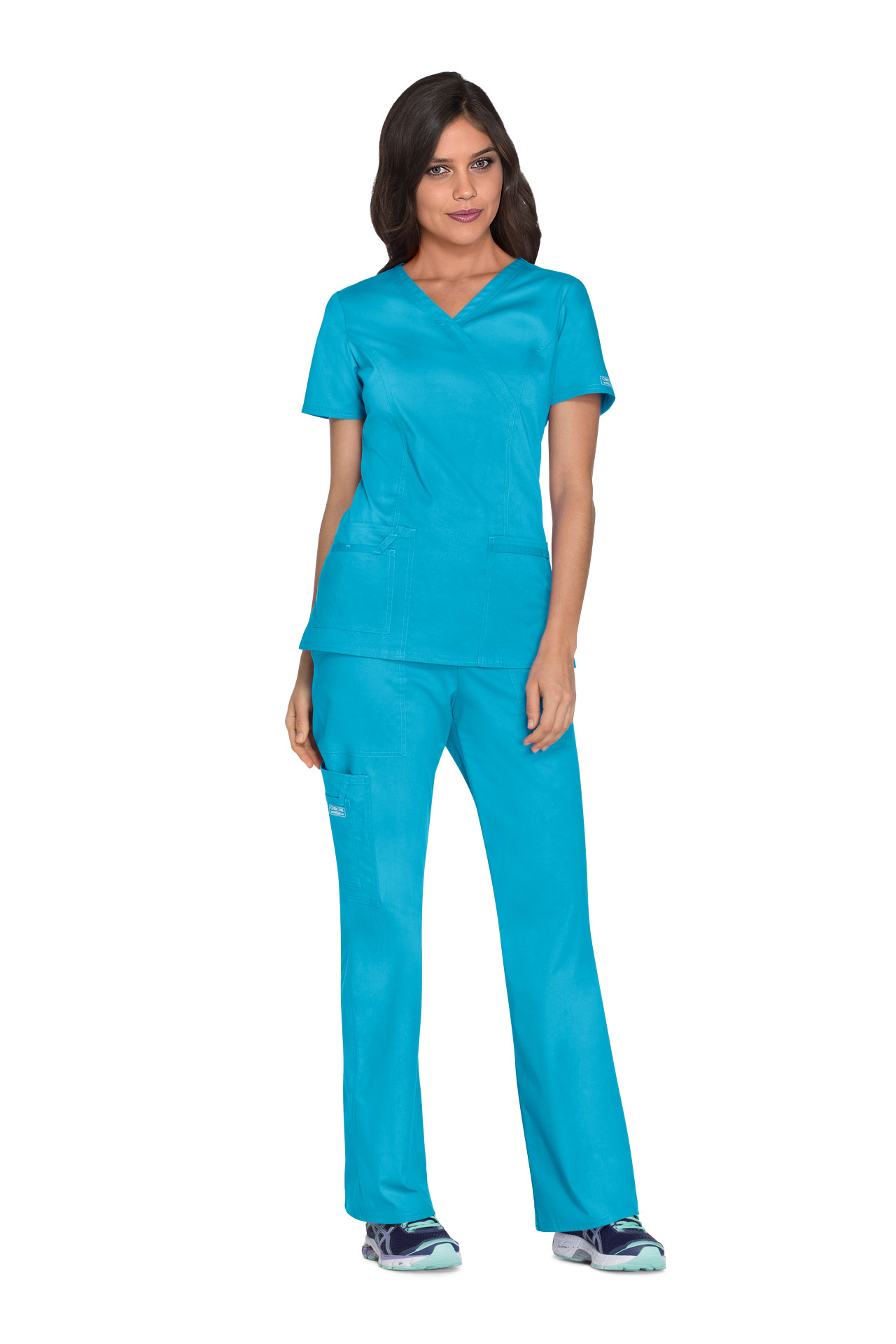 WWE4728TQXXS Ženska bluza WWE4728 tirkizna vel. XXS