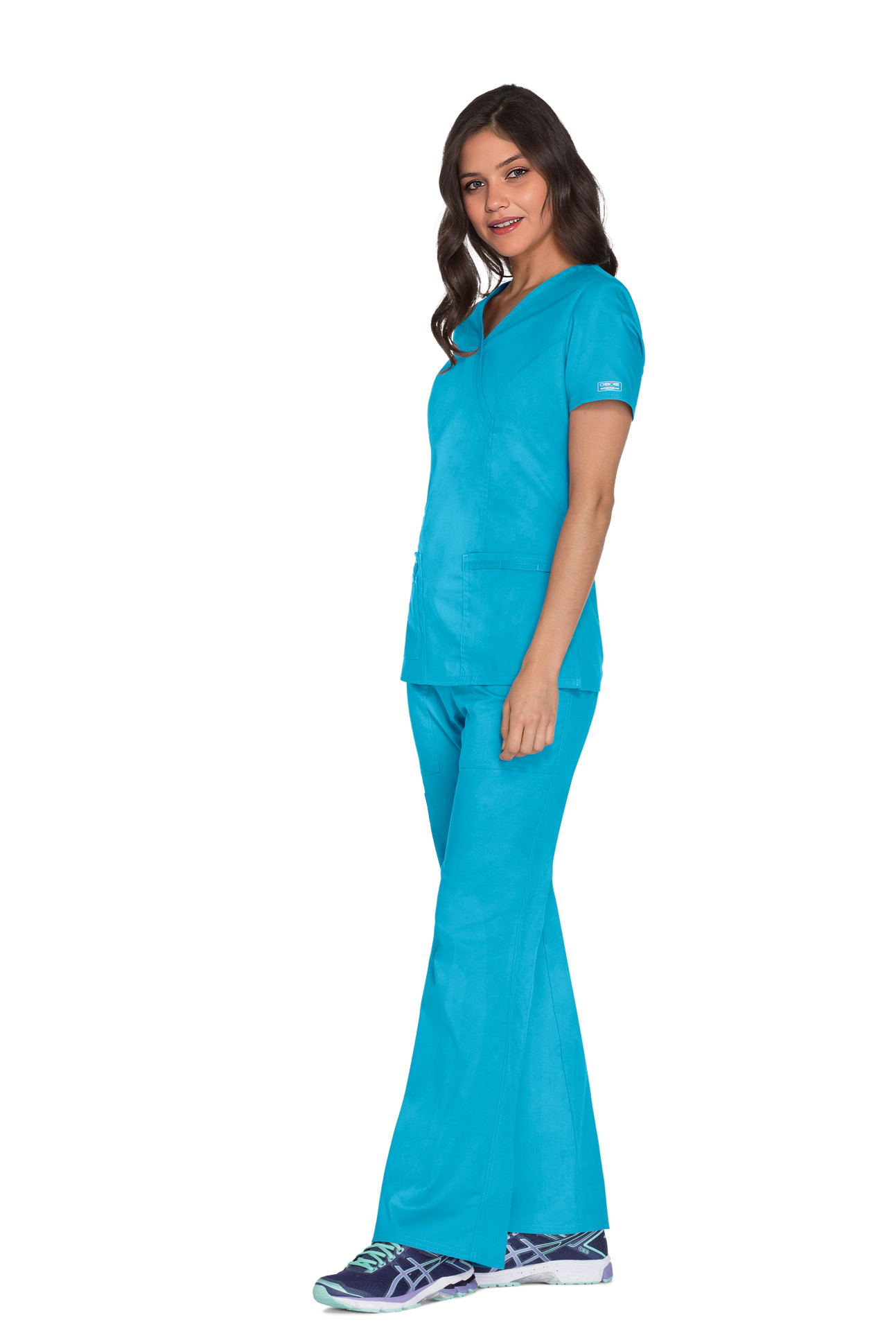 WWE4728TQXXS Ženska bluza WWE4728 tirkizna vel. XXS