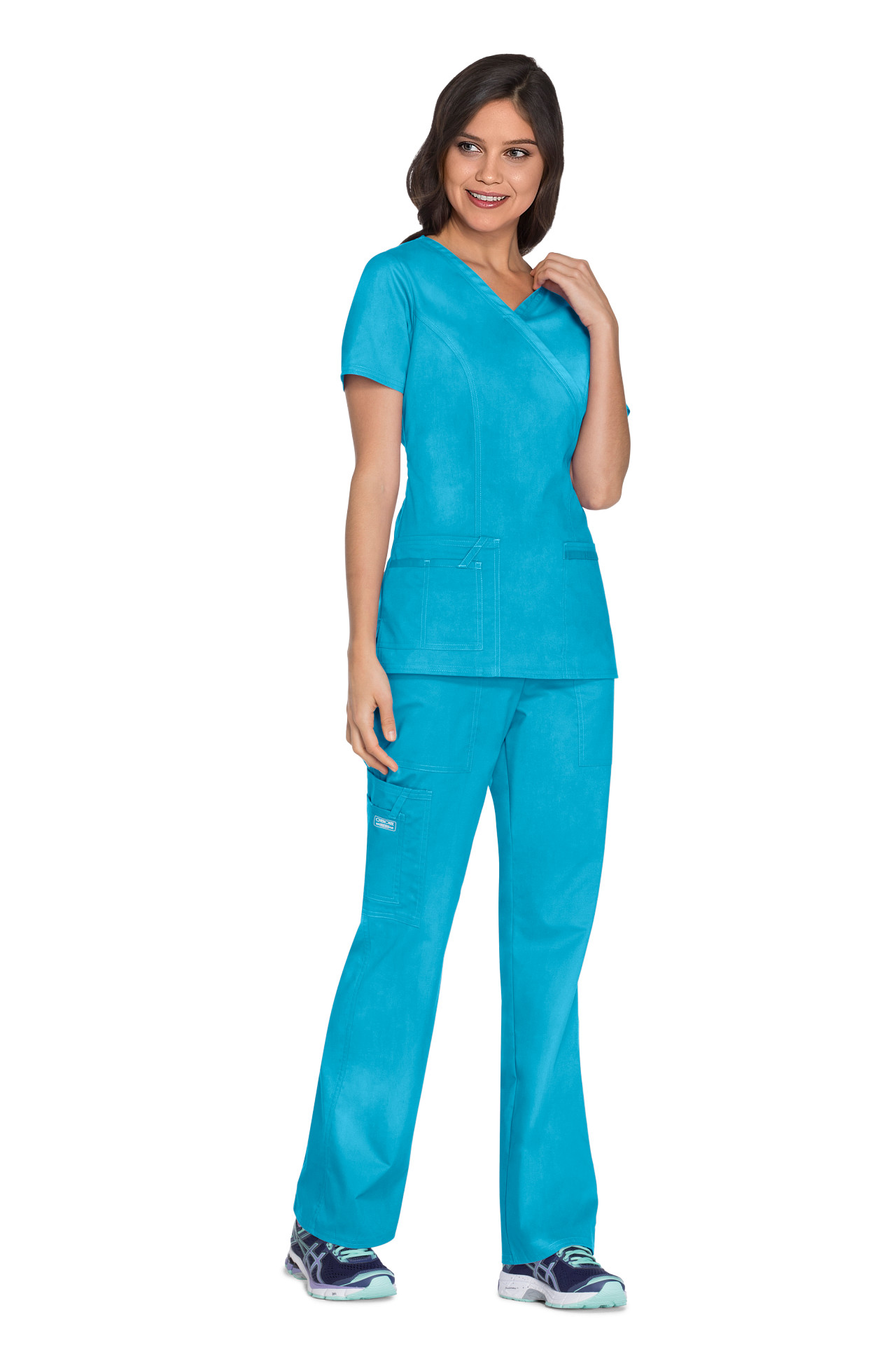 WWE4728TQXXS Ženska bluza WWE4728 tirkizna vel. XXS