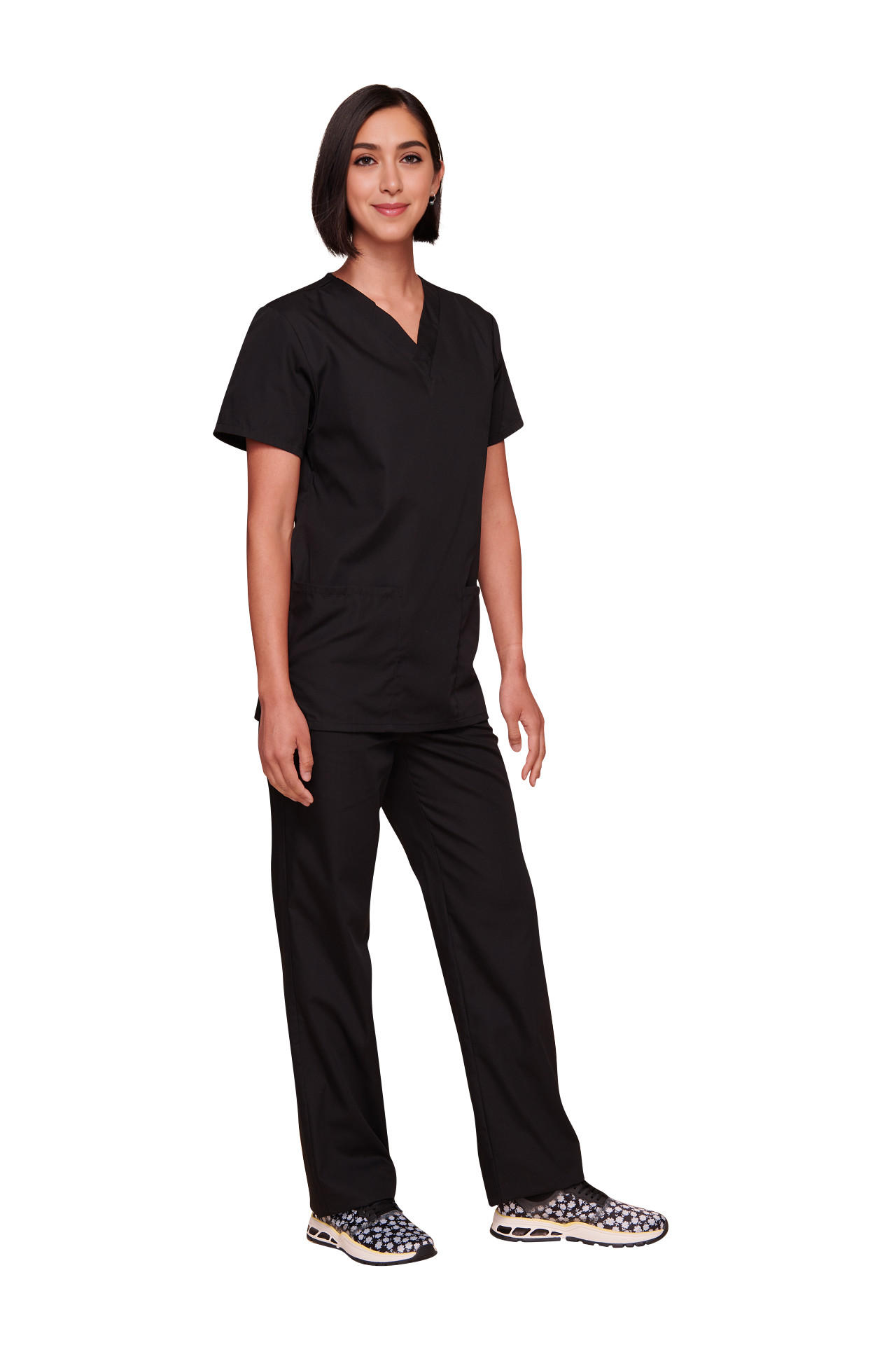 WWE530CBKXXS Bluza i hlače WWE530C crna vel. XXS