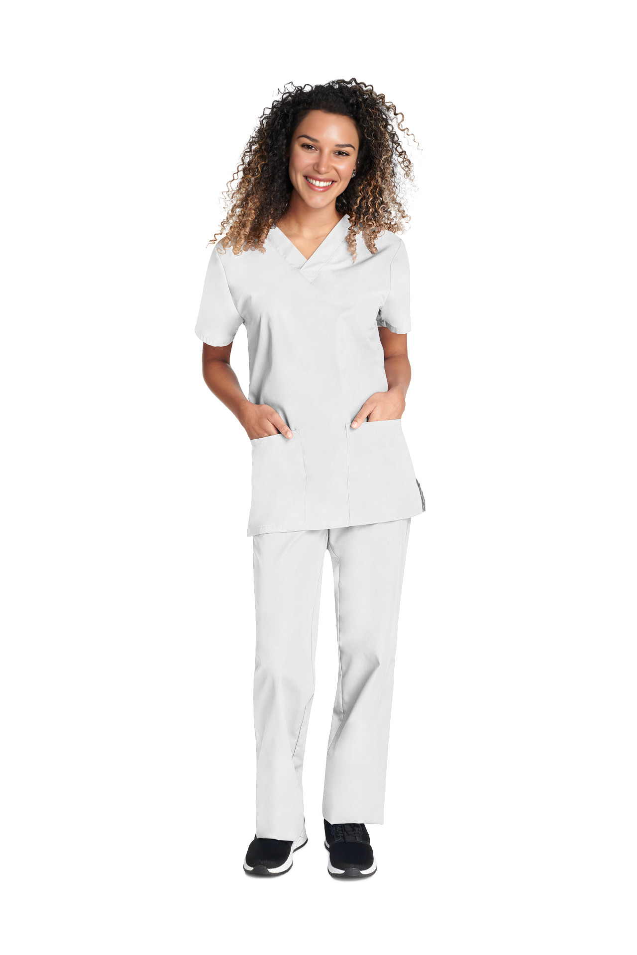 WWE530CWHXXS Bluza i hlače WWE530C bijela vel. XXS