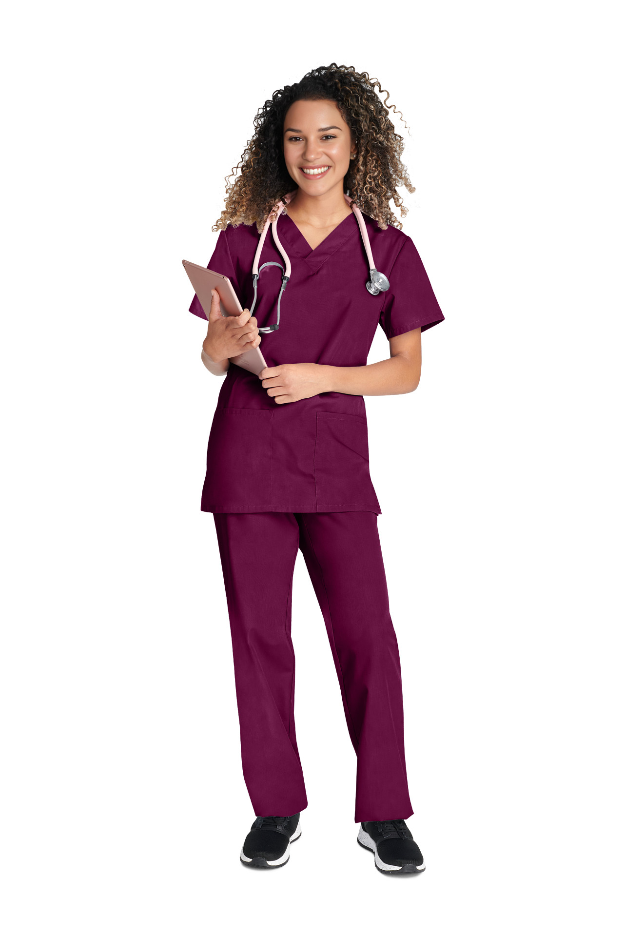 WWE530CWIXXS Bluza i hlače WWE530C bordo vel. XXS