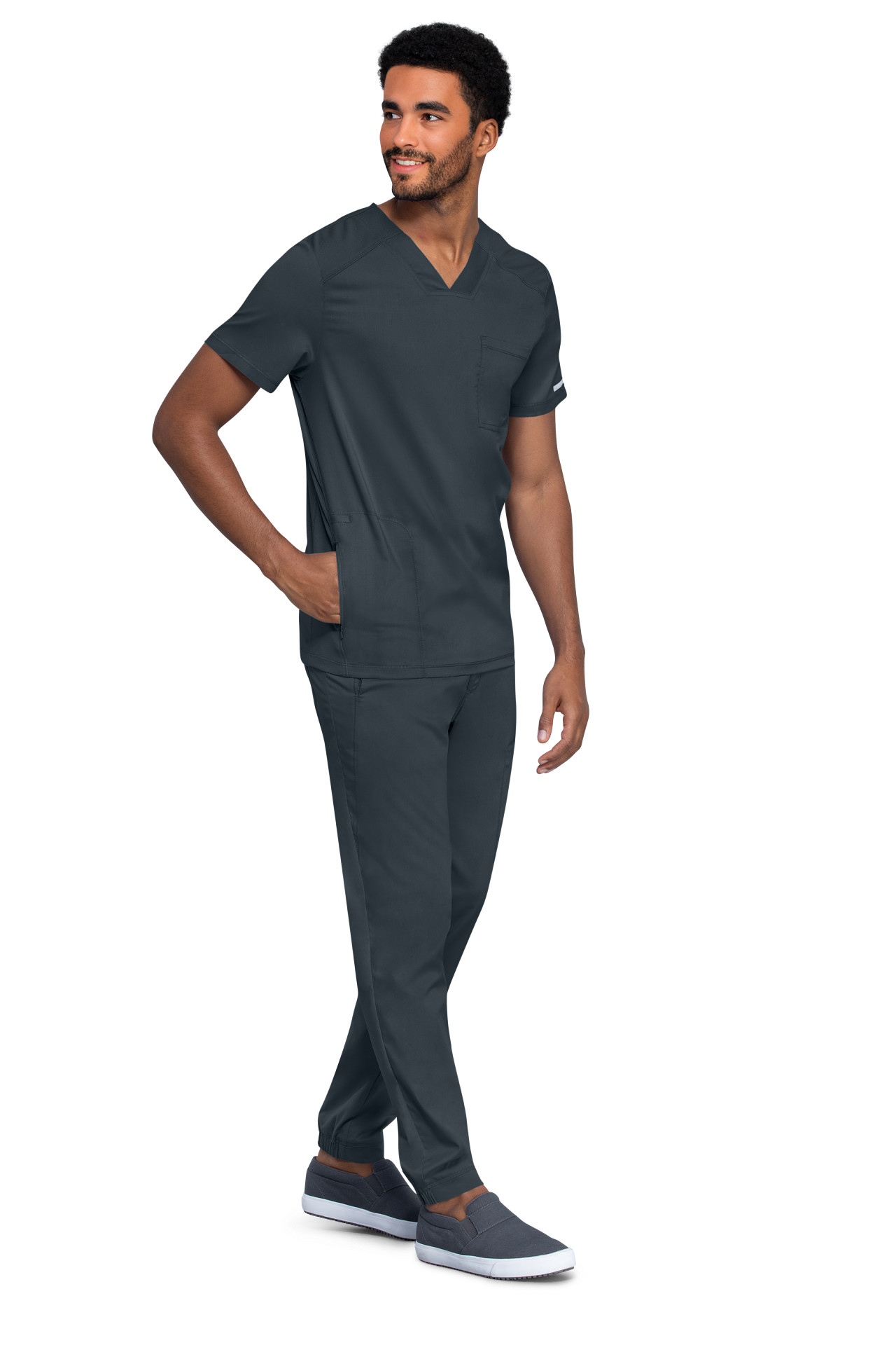 WWE603PWXXS Muška bluza WWE603 tamno siva vel. XXS