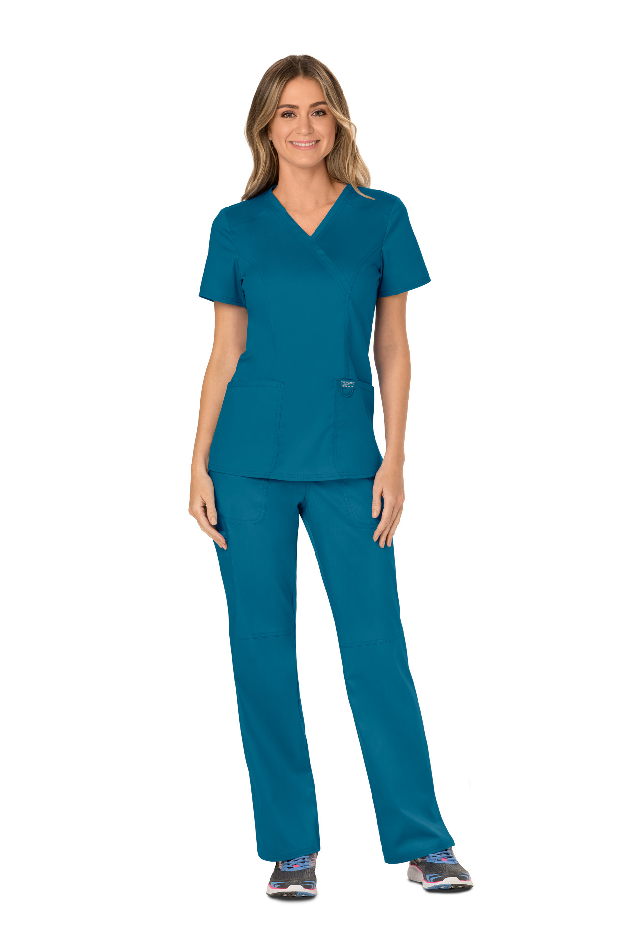 WWE610CBL Ženska bluza WWE610 karipsko plava vel. L