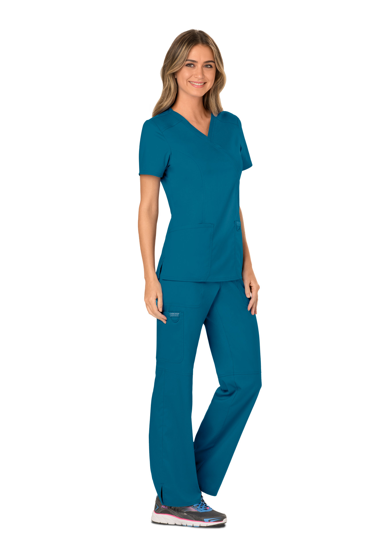 WWE610CBL Ženska bluza WWE610 karipsko plava vel. L