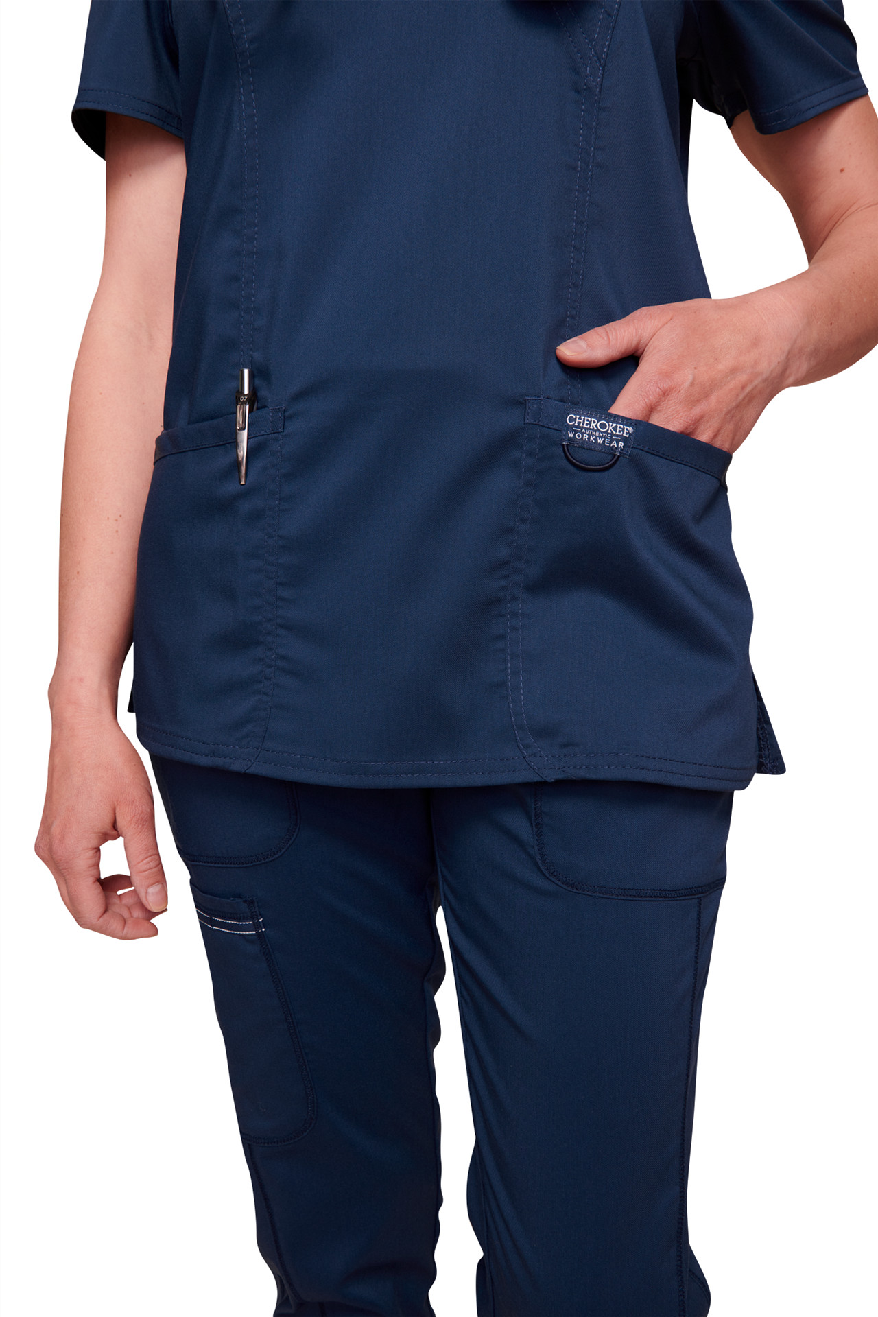 WWE610NYXXL Ženska bluza WWE610 tamno plava vel. XXL