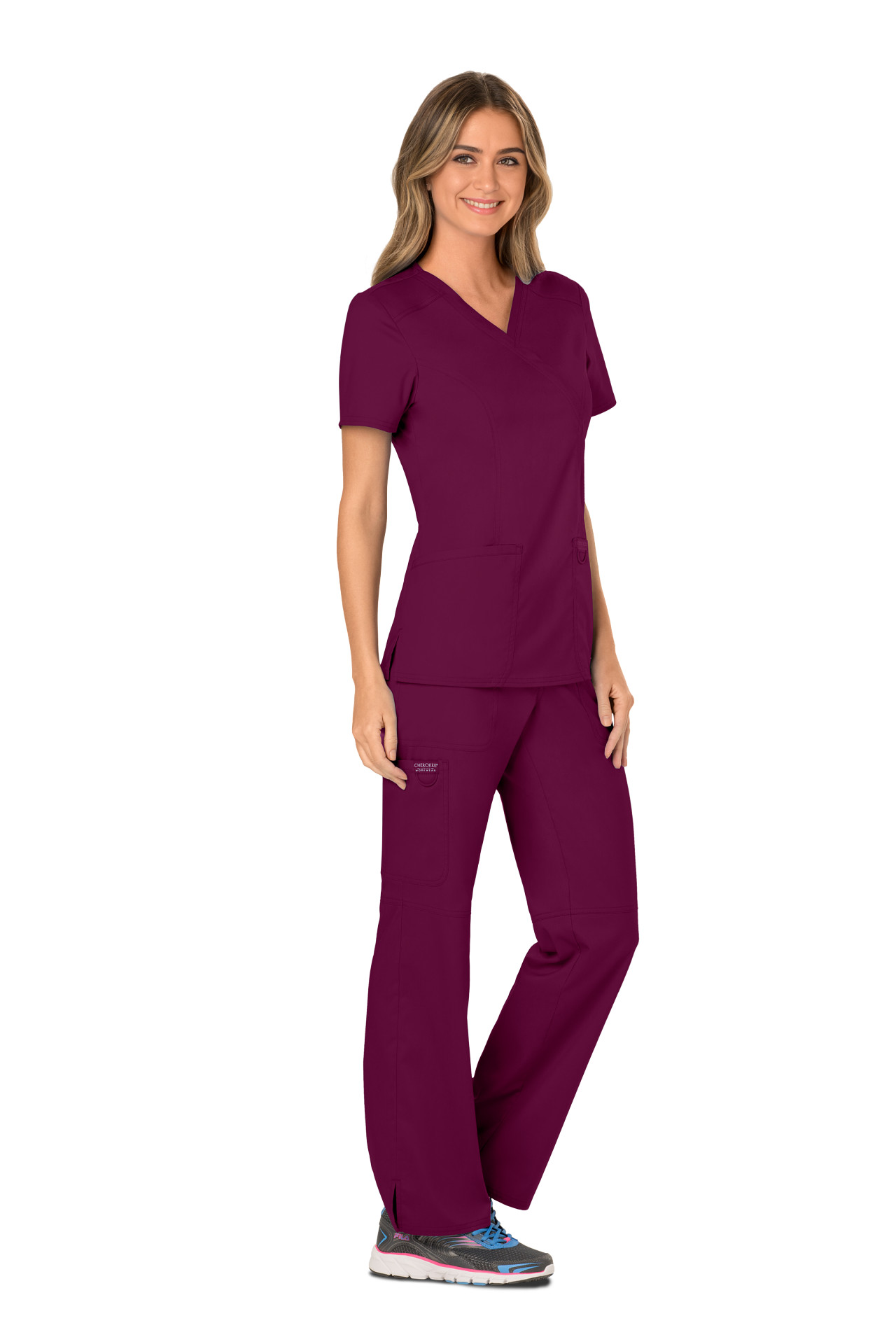 WWE610WIXXL Ženska bluza WWE610 bordo vel. XXL