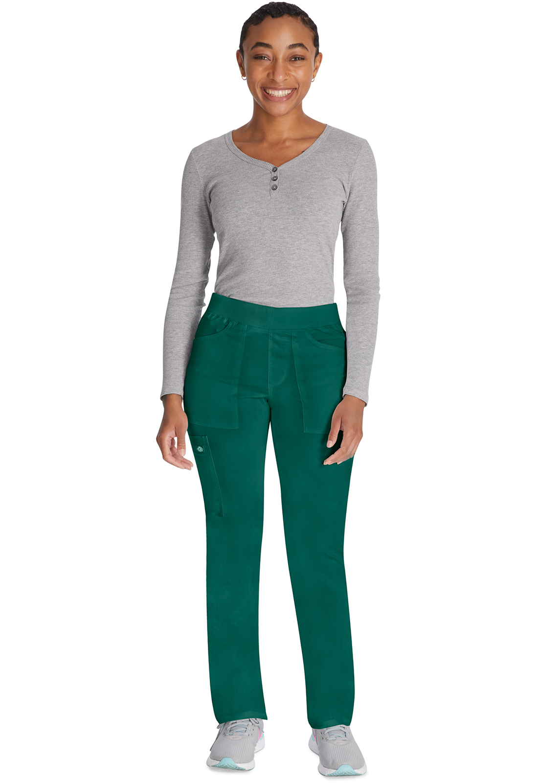 DKE135HGL Ženske hlače DKE135 tamno zelene vel. L