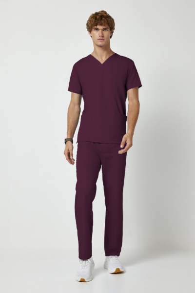 WWE530CWIXXS Bluza i hlače WWE530C bordo vel. XXS